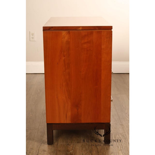 Wood Stickley Metropolitan Collection Cherry Door Chest For Sale - Image 7 of 18