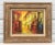 1970s Mid Century Abstract Impressionist Oil on Canvas Cityscape Painting For Sale - Image 5 of 12
