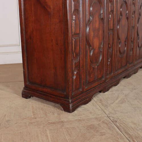 Italian Walnut Sideboard, 1920s For Sale - Image 13 of 17