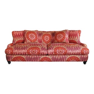 Robin Bruce Joplin Ikat Sofa For Sale