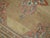 20th Century Camel Orange Blue Color Persian Open Medallion Room Size Rug - 7'6" x 9'8" For Sale - Image 4 of 6
