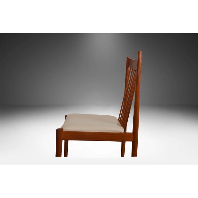 Wood 1960s Teak Dining Chairs Arne Vodder Sibast Mobler Model 422 Set of 10 For Sale - Image 7 of 12