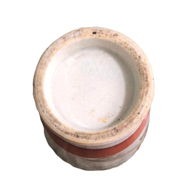 Ceramic Late 19th Century Miniature Japanese Painted Vase For Sale - Image 7 of 8