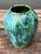 Ceramic Vintage French Drip Glaze Vase For Sale - Image 7 of 12