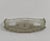 Genet et Michon An extremely rare pair of French art deco wall sconces in clear frosted molded-pressed glass. Made circa...