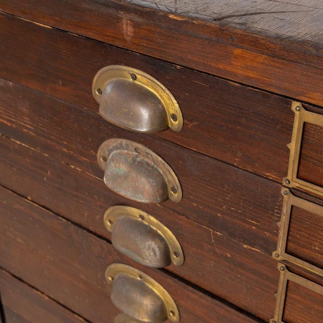 Vintage Engineers Drawer Unit, 1950s For Sale - Image 6 of 8