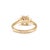 14k Yellow Gold Igi 3.03ctw Emerald Trapezoid Lab Grown Diamond Engagement Ring, Size 8 For Sale In Houston - Image 6 of 9