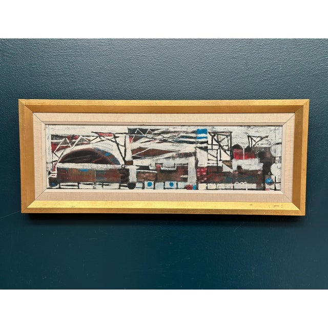 Teddy Sempinski, Transition, 1960s, Oil on Canvas, Framed For Sale - Image 7 of 14