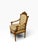 1 of 2 Antique Swedish Louis XVI Style Arm Chair For Sale - Image 4 of 6