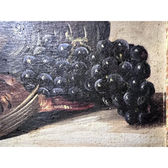 Chevalard, Still Lifes with Game & Fruit, Oil, Set of 2 For Sale - Image 8 of 14