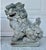Rare Late 19th Century Meiji Era Japanese Granite Komainu Guardian Lions Hand Carved Stone Foo Dogs / Shishi Pair (C. 1890) For Sale In San Diego - Image 6 of 18