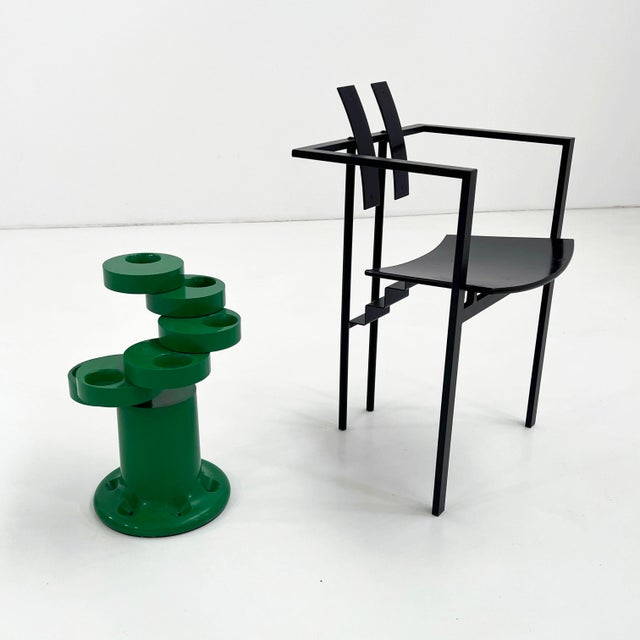Green Pluvium Umbrella Stand by Giancarlo Piretti for Anonima Castelli, 1970s For Sale - Image 3 of 10