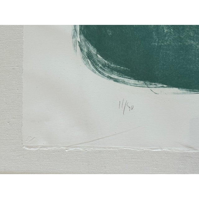 1980s Mark Lere (American B. 1950), Signed Lithograph Entitled “Spindle” 1986 For Sale - Image 5 of 18