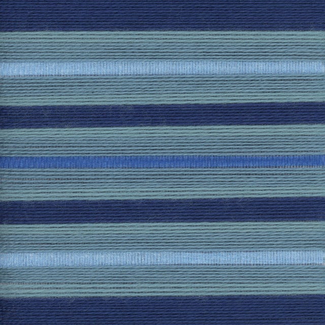 Not Yet Made - Made To Order Lagoon in Blue - Fiber Art Fine Art Print - Matted & Framed For Sale - Image 5 of 5