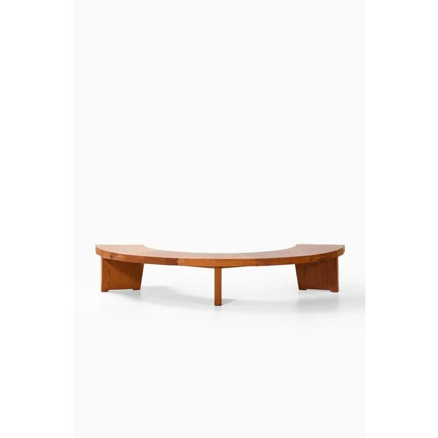 Vintage Pine Bench, Sweden For Sale - Image 11 of 12