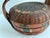 Antique Chinese Rattan Lidded Sewing Basket Asian Decor For Sale - Image 4 of 13