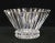 A Late 20th Century decorative crystal bowl by Rosenthal, their "Blossom". Clear crystal round bowl with a blossom-like...