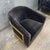 Restoration Hardware Restoration Hardware Reginald Swivel Chair For Sale - Image 4 of 12