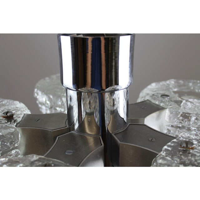 Silver Chandelier by Gaetano Sciolari for Sciolari, 1960s For Sale - Image 8 of 18