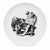 Spanish Vintage Spanish Bidasoa Bullfighting Porcelain Plates by Antonio Casero Set of 8 For Sale - Image 3 of 11
