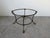 Vintage Hollywood Regency Style Scalloped Brass Frame With Glass Top Coffee Table For Sale In Miami - Image 6 of 18