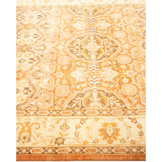 Solo Rugs Mogul, One-of-a-Kind Hand-Knotted Area Rug - Brown, 4' 0" x 6' 7" For Sale - Image 4 of 8