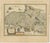 Antique Handcolored Map of Pays de Caux in Normandy, France, 1640 For Sale - Image 3 of 5