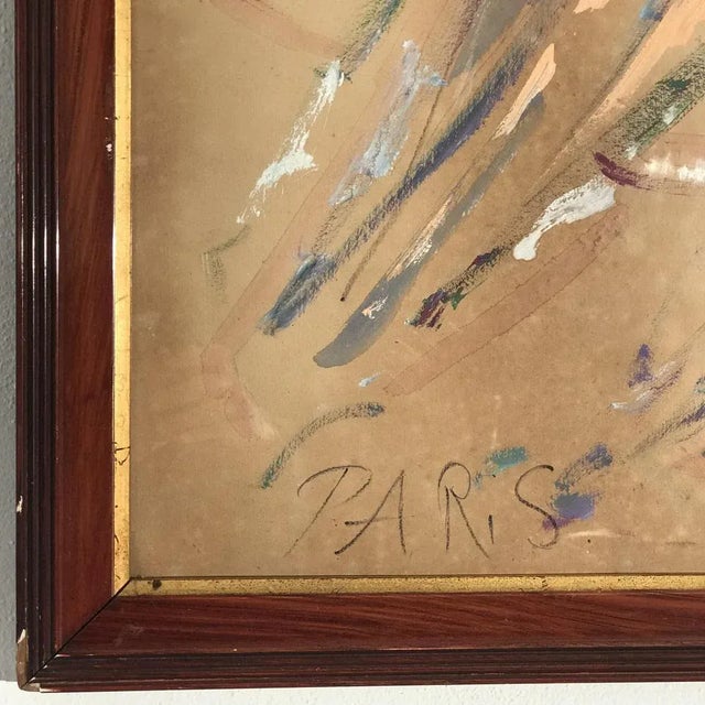 Paris Dancers, 1920s, Oil on Canvas, in Good conditions. Designed 1920 to 1949