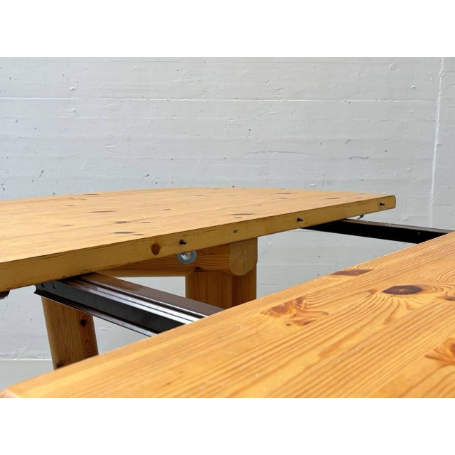 Country-Style Dining Table with Extension Leaves, 1970s For Sale - Image 12 of 16