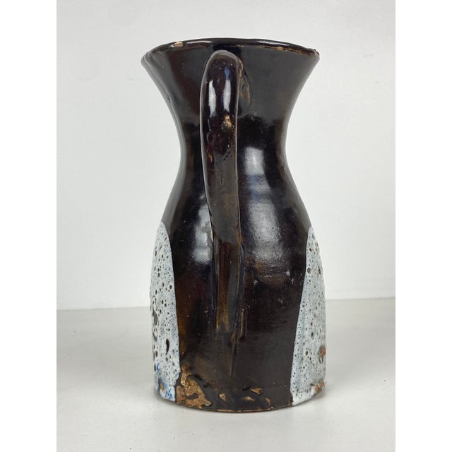 Brutalist Large Brutalist Toledo Ceramic Carafe, , 1950s For Sale - Image 3 of 6