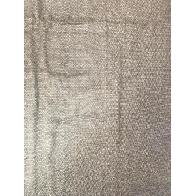 Textile Vintage Indian Modern Khaki Color Flat Rug For Sale - Image 7 of 18