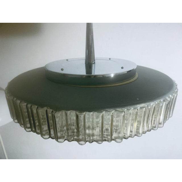 Metal Large Model P111 Ceiling Lamp from Motoko Ishii for Staff, 1960 For Sale - Image 7 of 18