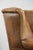 Light Cowhide Wing Armchair with a Timeless English Look and Good Seating Comfort For Sale - Image 12 of 14