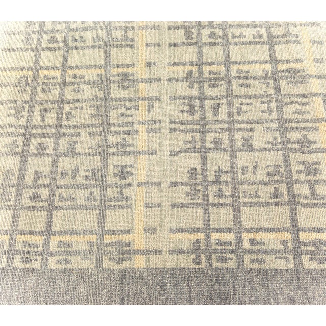 Early 21st Century High-Quality Contemporary Geometric Rug by Doris Leslie Blau For Sale - Image 5 of 8