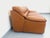 1970s Vintage Cognac and Camel Leather Sofa, 1970s For Sale - Image 5 of 18