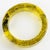 John Galliano Yellow Acrylic Resin Bracelet Bangle with Newspaper Inclusions For Sale In Atlanta - Image 6 of 17