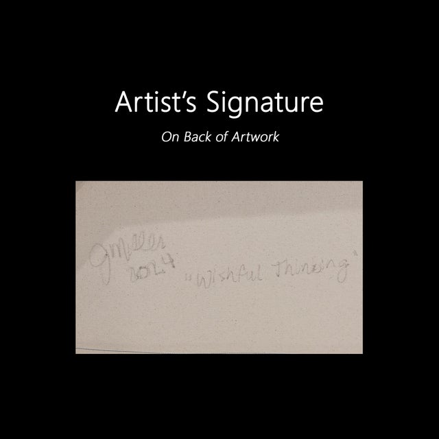 Wishful Thinking - Large Sunny Day Landscape Skyscape Painting Original Artwork by Jodi Miller For Sale - Image 9 of 9