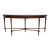 1960s Monumental French Style Demilune Console Table For Sale