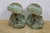 1930s Antique McClelland Barclay Art Deco Bronze Mushroom Frog Bookend Sculptures 4.5" For Sale - Image 5 of 13