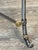 Maison Jansen Style French Neoclassical Steel & Brass Mirrored Gueridon Table For Sale - Image 9 of 13