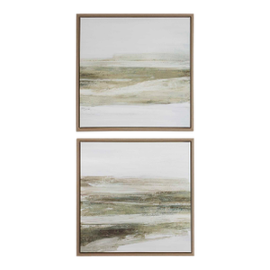 All Of A Sudden Framed Canvases Set/2