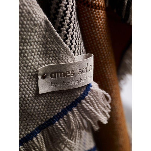 Blue Plaid in Ruana by Sebastian Herkner For Sale - Image 17 of 18