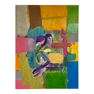 Jay Friedman Large Signed Original Abstract Oil Painting