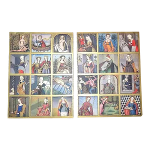 Vintage Boccaccio's Ladies Heliogravures From 1939 "Verve" Art Review - a Pair