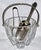 Metal 1990s Baccarat Neptune Crystal Ice Bucket For Sale - Image 7 of 11