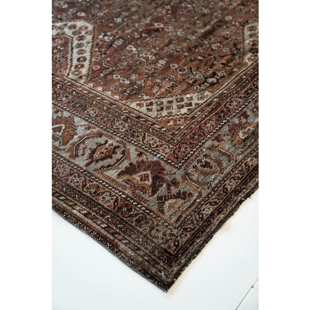 1910s District Loom Vintage Shiraz Area Rug For Sale - Image 10 of 11