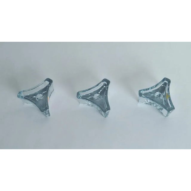 Holmegaard Vintage Candlesticks by Per Lütken for Holmegaard, 1960s, Set of 3 For Sale - Image 4 of 13