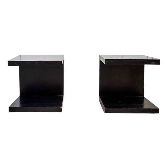 Bedside Tables by Opi Milano for Cini & Nils, Italy, 1970s, Set of 2 For Sale