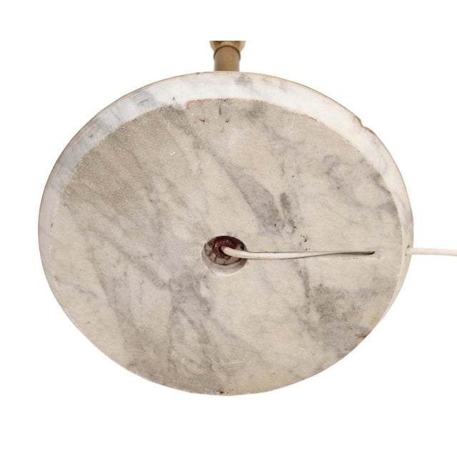 Gold Vintage Ormolu and Onyx Standard Floor Lamp, 1950s For Sale - Image 8 of 9