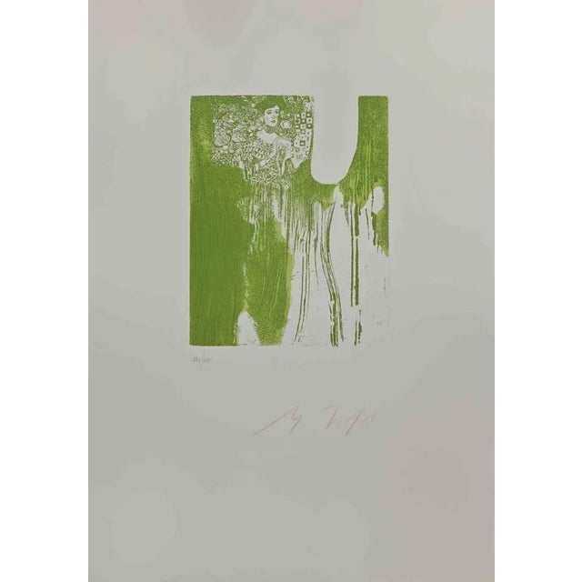 Mino Trafeli, After Klimt, Etching, 1980 For Sale - Image 4 of 4